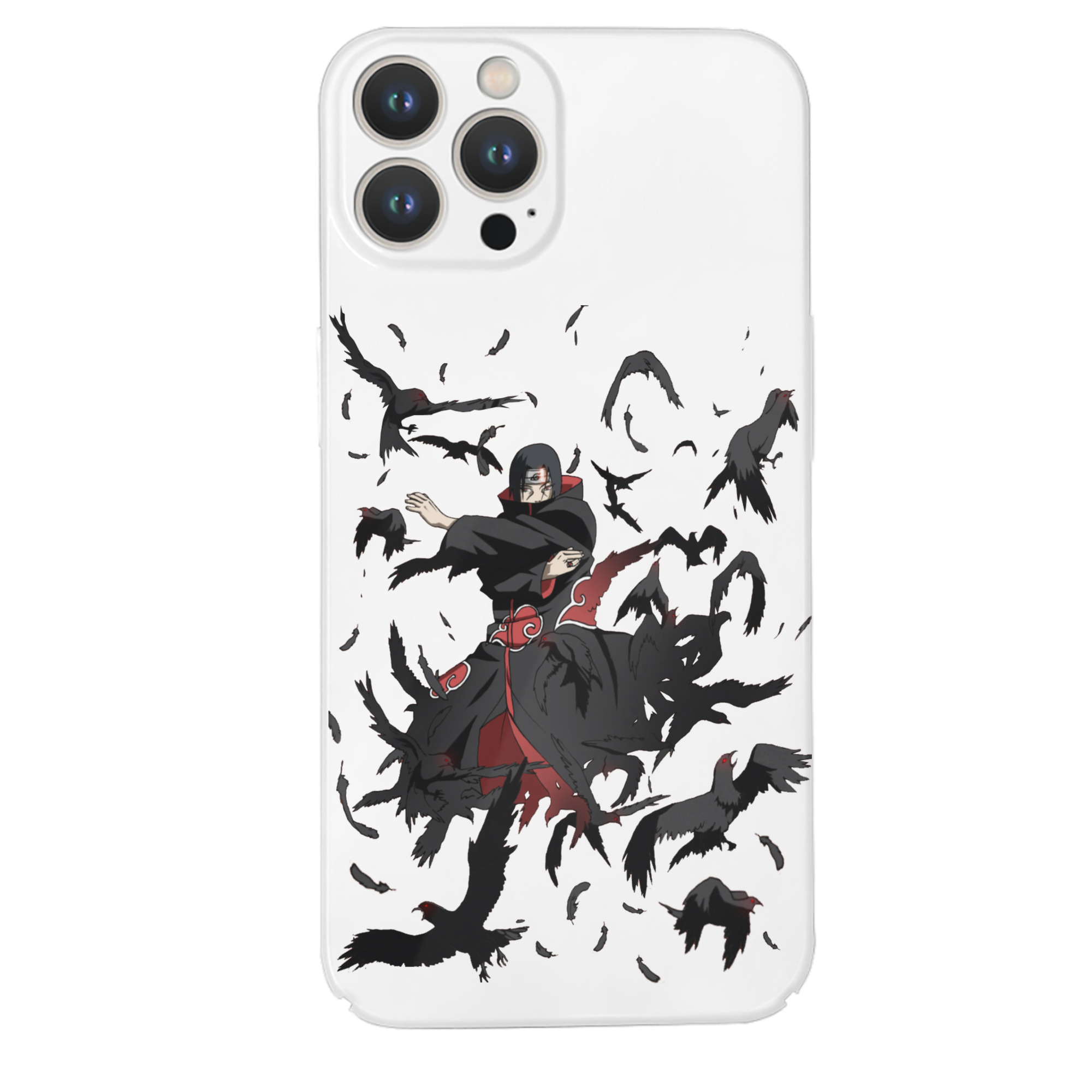 （画像用） NARUTO -ナルト- うちは イタチ Uchiha Itachi 【iPhone 14シリーズ対応】ハードケース
